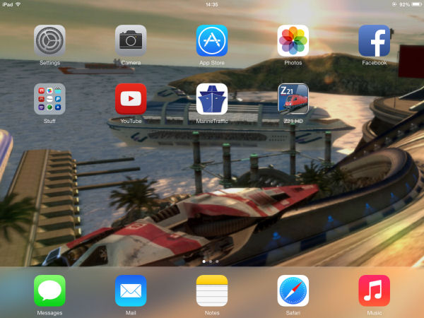 Ipad Home Screen